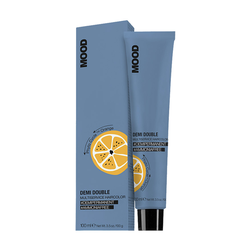 Деміперманентна фарба для волосся Mood Demi Double Multiservice Haircolor 7.23 Beige Blonde, 100 мл